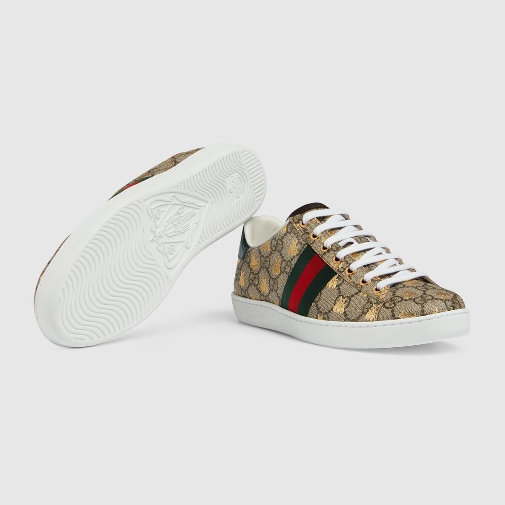 Gucci Ace GG Supreme Bees (W) (550051 9N020 8465 / 550051 9N050 8465) (6)