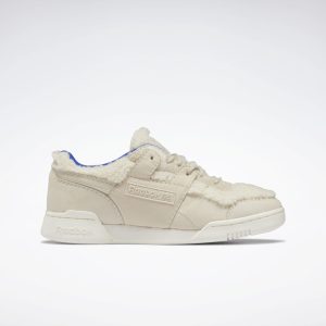 Reebok Classics Off-White Workout Plus Sneakers (GX5423)