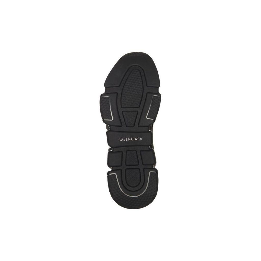 Balenciaga Speed Graffiti Trainers White Black Logo (W) (605942W05GE1015 / 605942W2DB71015) (6)