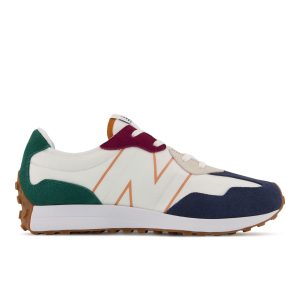 New Balance 327 Natural Indigo Green Maroon Gum (GS) (GS327HH1)