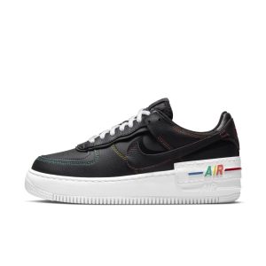 Nike Air Force 1 Low Shadow Black Opti Yellow (W) (DJ5998-001)