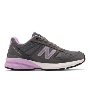 New Balance 990v5 MiUSA Lead Dark Violet Glow (W) (W990DV5)