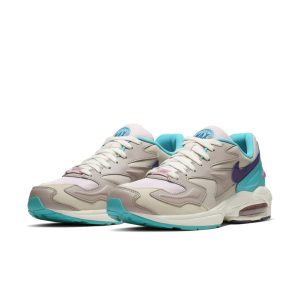 Nike Air Max 2 Light Desert Sand Aqua Court Purple (CK2958-051)