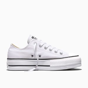 Converse Chuck Taylor All Star Platform Canvas White/black/white