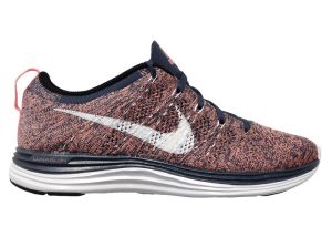 Nike Flyknit Lunar1+ Squadron Blue Atomic Pink (W) (554888-461)