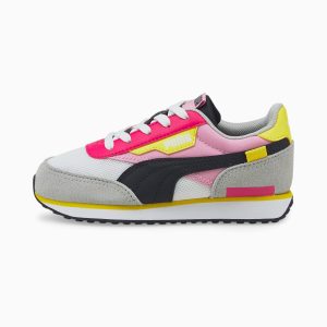 Puma Future Rider Splash Wit/Roze (381855-04)