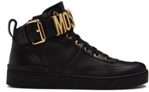 Moschino Black Basket Sneakers (MB15503G1E GA0)