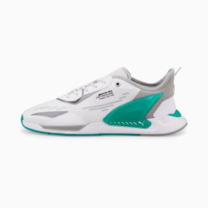 Puma Mercedes F1 ZenonSpeed motorsportschoenen Zilver/Groen/Wit (307042-01)