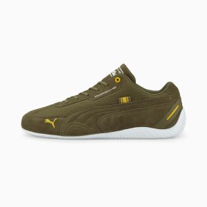 Puma Porsche Legacy Speedcat motorsportschoenen Groen/Wit (307110-03)