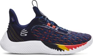 Under Armour nisex basketbalschoenen Curry Flow 9 Navy (3025684-406)