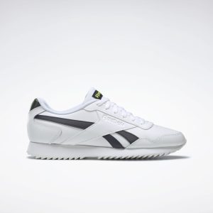 Reebok Royal Glide Ripple Cloud White / Vector Navy / Acid Yellow
