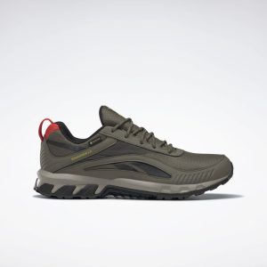 Reebok Ridgerider 6 Gore-Tex Schoenen Army Green / Core Black / Dynamic Red