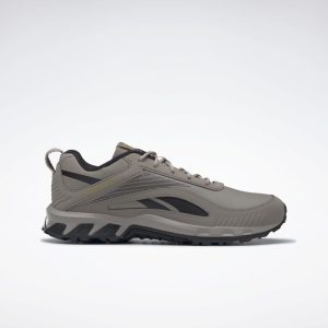 Reebok Ridgerider 6 Leather Schoenen Boulder Grey / Core Black / Sulfur Green