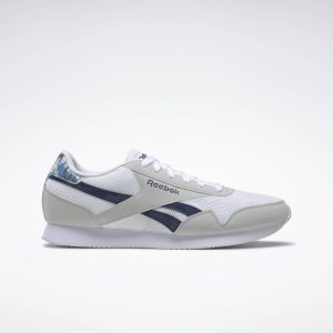 Reebok Royal Classic Jogger 3.0 Schoenen Cloud White / Batik Blue / Pure Grey 2
