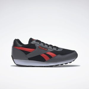 Reebok Rewind Run Schoenen Core Black / Dynamic Red / Cold Grey 6