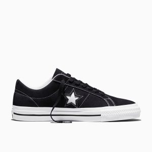 Converse CONS One Star Pro Suede Zwart/zwart/wit