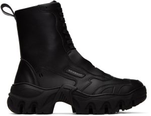 Rombaut Black Boccaccio II High-Top Sneakers (W21-B-018)