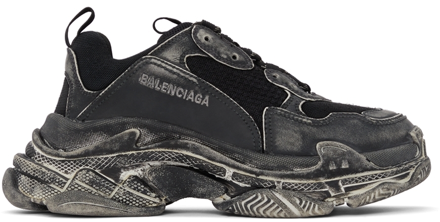Balenciaga Triple S Faded Black (536737W3CN31000) (2)