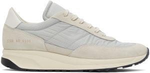 Common Projects Grey Track Classic Low Sneakers (2298)