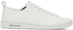 PS by Paul Smith White Miyata Sneakers (M2S-MIY01-ASET)