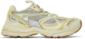 Axel Arigato Yellow Dip-Dye Marathon Sneakers (93110)