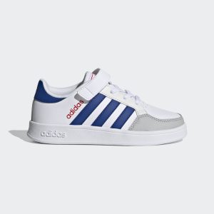 adidas Breaknet Cloud White / Royal Blue / Vivid Red (FZ0104)