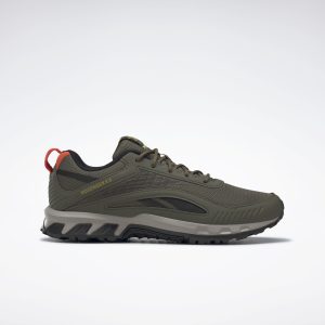 Reebok Ridgerider 6 Schoenen Army Green / Core Black / Dynamic Red
