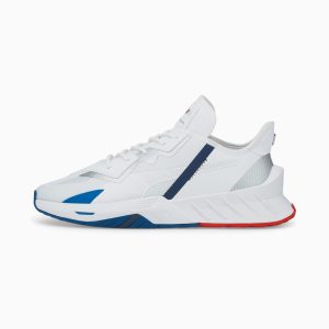 Puma BMW M Motorsport MACO SL motorsportschoenen Wit/Blauw (306995-01)