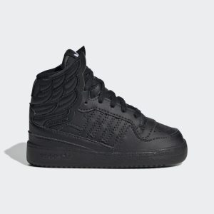 adidas JS Wings 4.0 Kids Shoes Core Black / Core Black / Cloud White (GY1849)