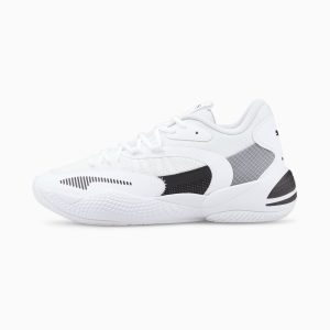 Puma Court Rider 2.0 basketbalschoenen Wit/Zwart (376646-05)