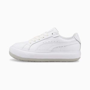 Puma Suede Mayu Raw leren Wit/Grijs (384316-01)