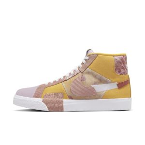 Nike SB  Zoom Blazer Mid Premium Paisley Sanded Gold (DM0859-700)