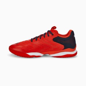 Puma Solarattack RCT indoor-sportschoenen Wit/Oranje (106947-01)
