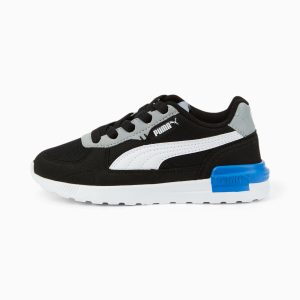 Puma Graviton AC kinderen Wit/Zwart/Grijs (381988-10)