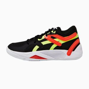 Puma TRC Blaze Court basketbalschoenen Oranje/Zwart (376582-03)