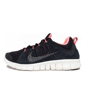 Nike  Free Powerlines+ II LTR (Black / Dark Grey – Sail Metallic Silver) (599476-001)