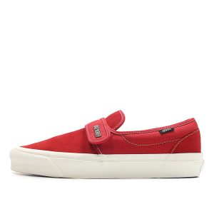 Vans Fear of God x Slip-On 47 DX ‘Collection 2 Red’ Red/Suede (VN0A3J9FPQT)