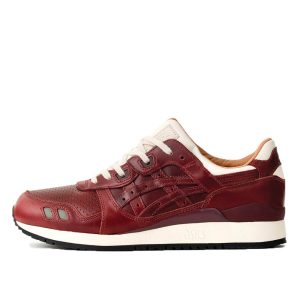 Asics x Packer Shoes J.Crew Gel-Lyte III 3 Oxblood Leather (H7F5K-2626)
