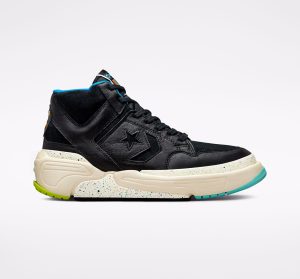 Converse Weapon CX Peace & Unity Zwart/cloud Cream/lime Twist (172194C)