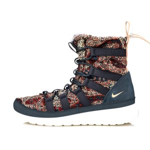Nike x Liberty of London Rosherun Hi Sneakerboot QS Armory Navy (633519-402)