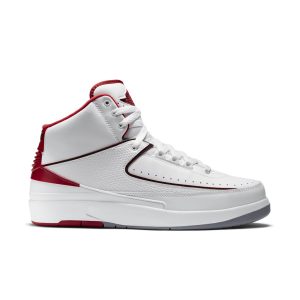 Air Jordan 2 Retro White Varsity Red (385475-102)