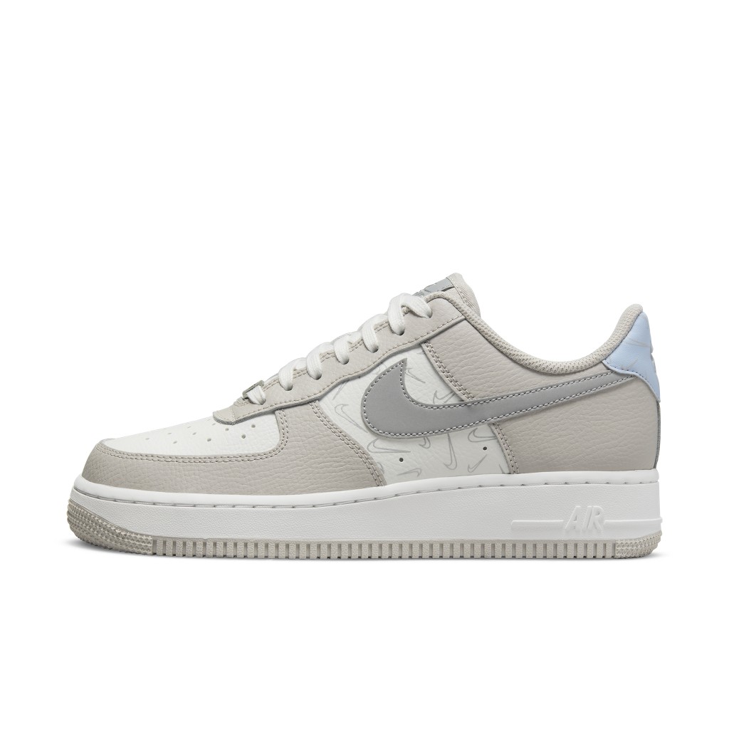 Nike Wmns Air Force 1 '07 White / Pure Platinum / Sail / Metallic Silver (DR7857-101) - DR7857 101