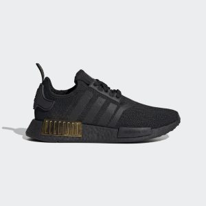 adidas NMD_R1 Core Black / Core Black / Gold Metallic (FV1787)