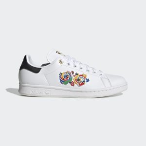 adidas Rich Mnisi Stan Smith Cloud White / Supplier Colour / Gold Metallic (GW0567)