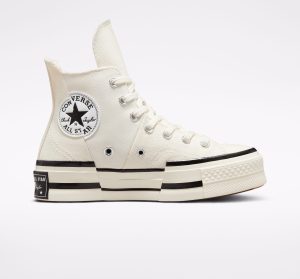 Converse Chuck 70 Plus Egret/zwart/egret