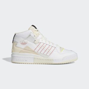 adidas Forum Exhibit Mid Cloud White / Core Black / Vivid Red (GZ0946)