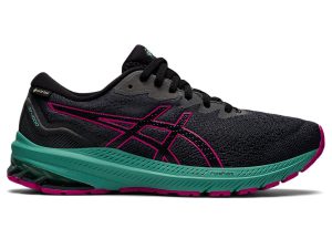 Asics Gt-1000 11 Gtx Black/Fuchsia Red (1012B277.001)