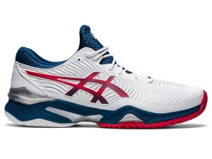 Asics Court Ff 2 White/Mako Blue (1041A083.102)