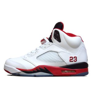 Air Jordan 5 Retro Fire Red Black Tongue (136027-120)