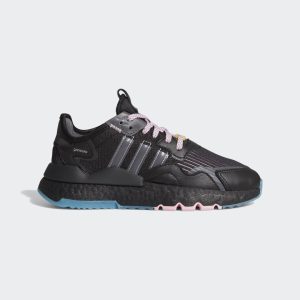 adidas Ninja Nite Jogger Core Black / Grey Five / Blue Glow (FY0176)